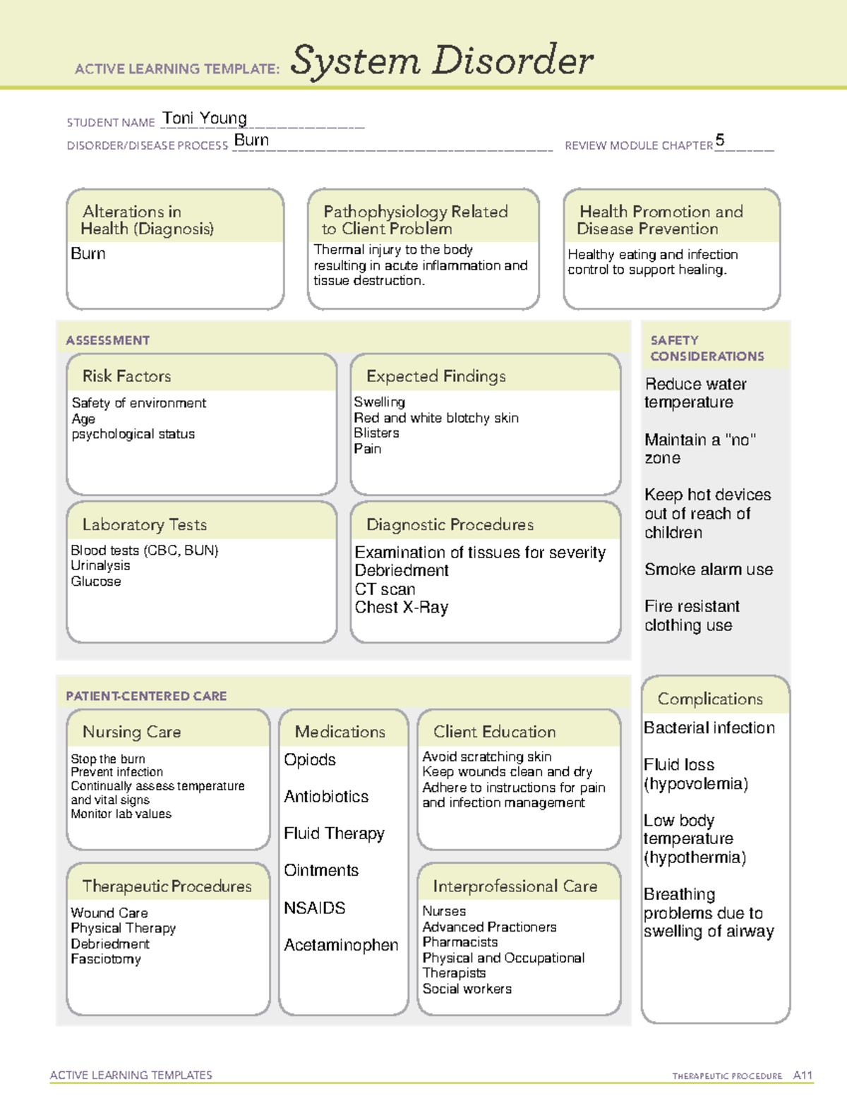 Active Learning Template Sys Dis Inflammation - ACTIVE LEARNING ...