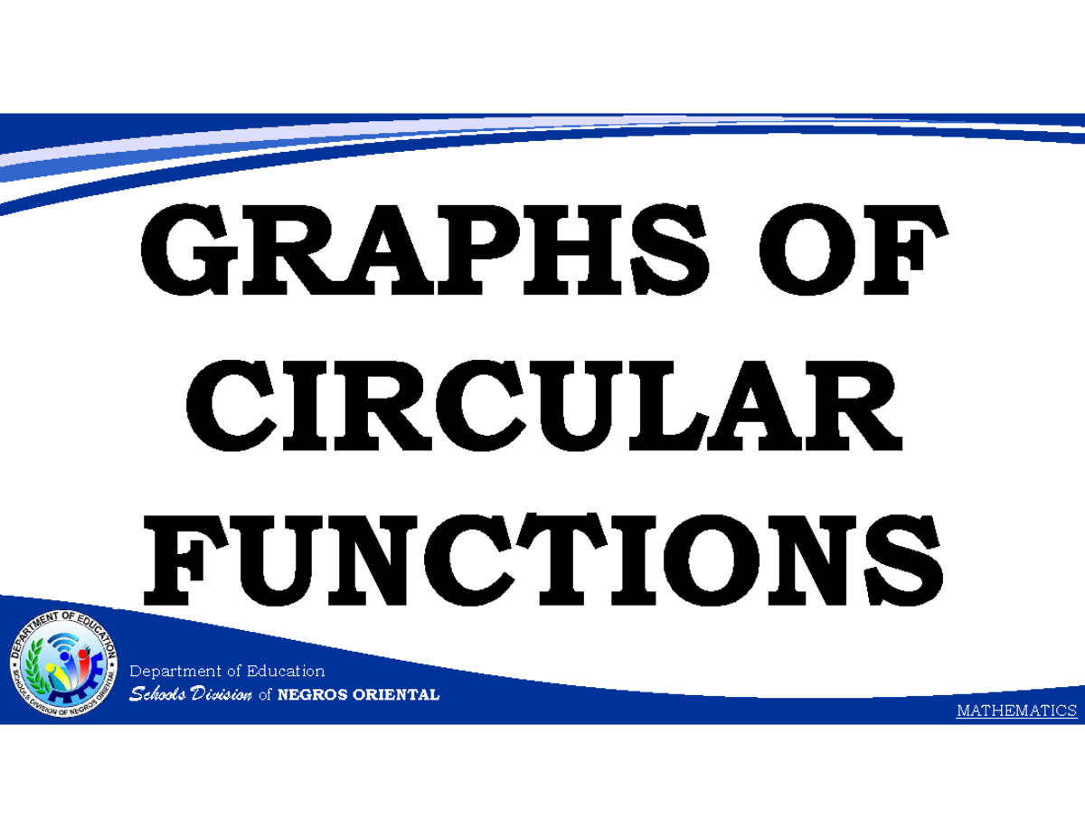 Precal-Q2-L3 - Lesson 3 Pre-Cal - Schools Division of NEGROS ORIENTAL ...