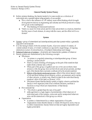 Becaver & Becaver 2006 Notes - Becaver & Becaver, 2006 The Systemic ...