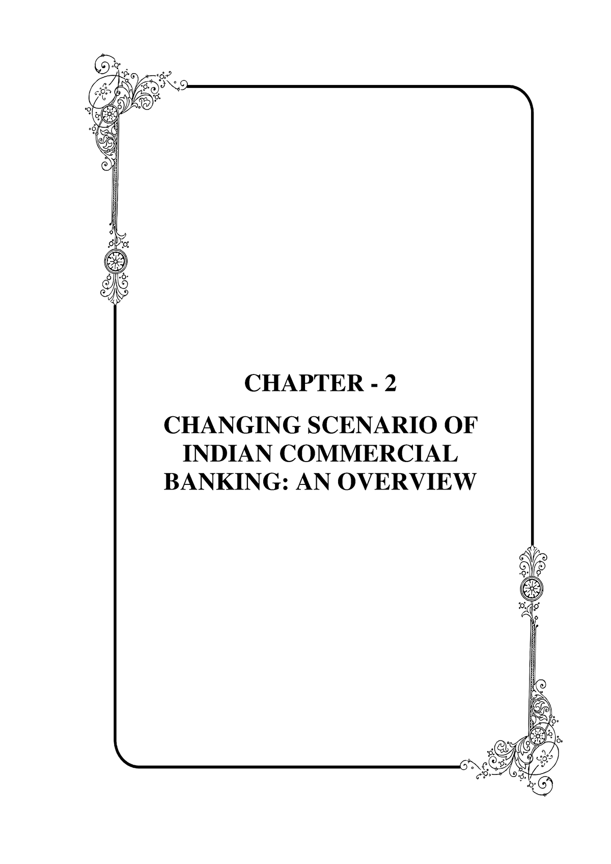 case study on commercial banks in india