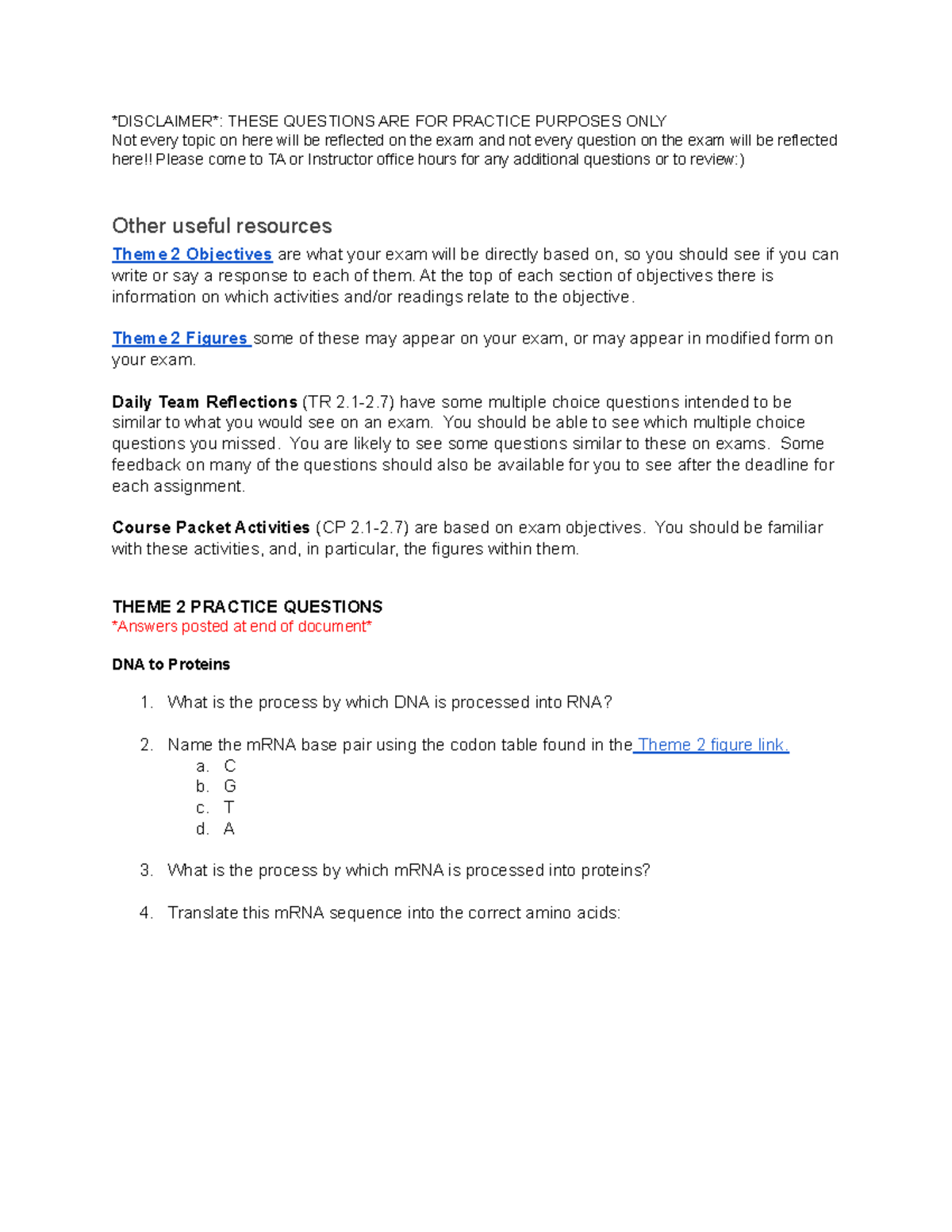 Cardiovascular System Practice Questions and Answer - DISCLAIMER: THESE ...