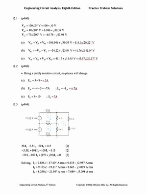 Chapter 4 - Practice Problem Solution Of Engineering Circuit Analysis ...