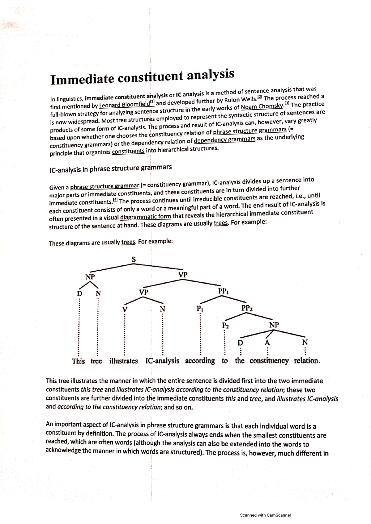 write an essay on ic analysis