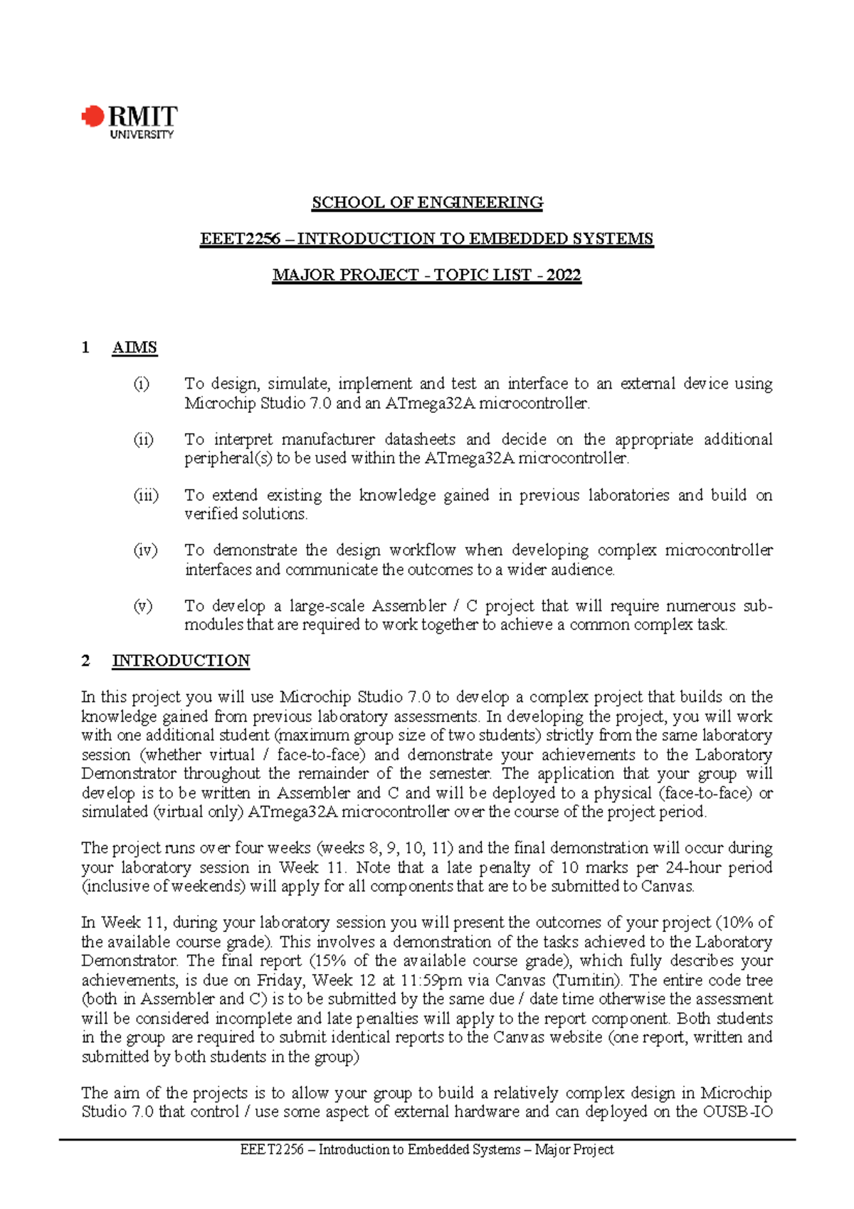 EEET2256 Project Brief 2022 SCHOOL OF ENGINEERING EEET2256   Thumb 1200 1698 