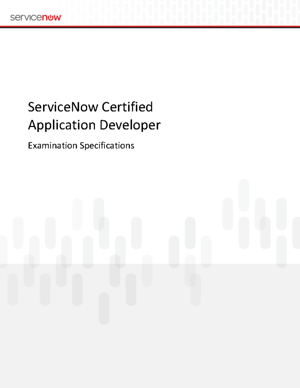 Exam-blueprint - Blueprint of the exam - ServiceNow Certified ...