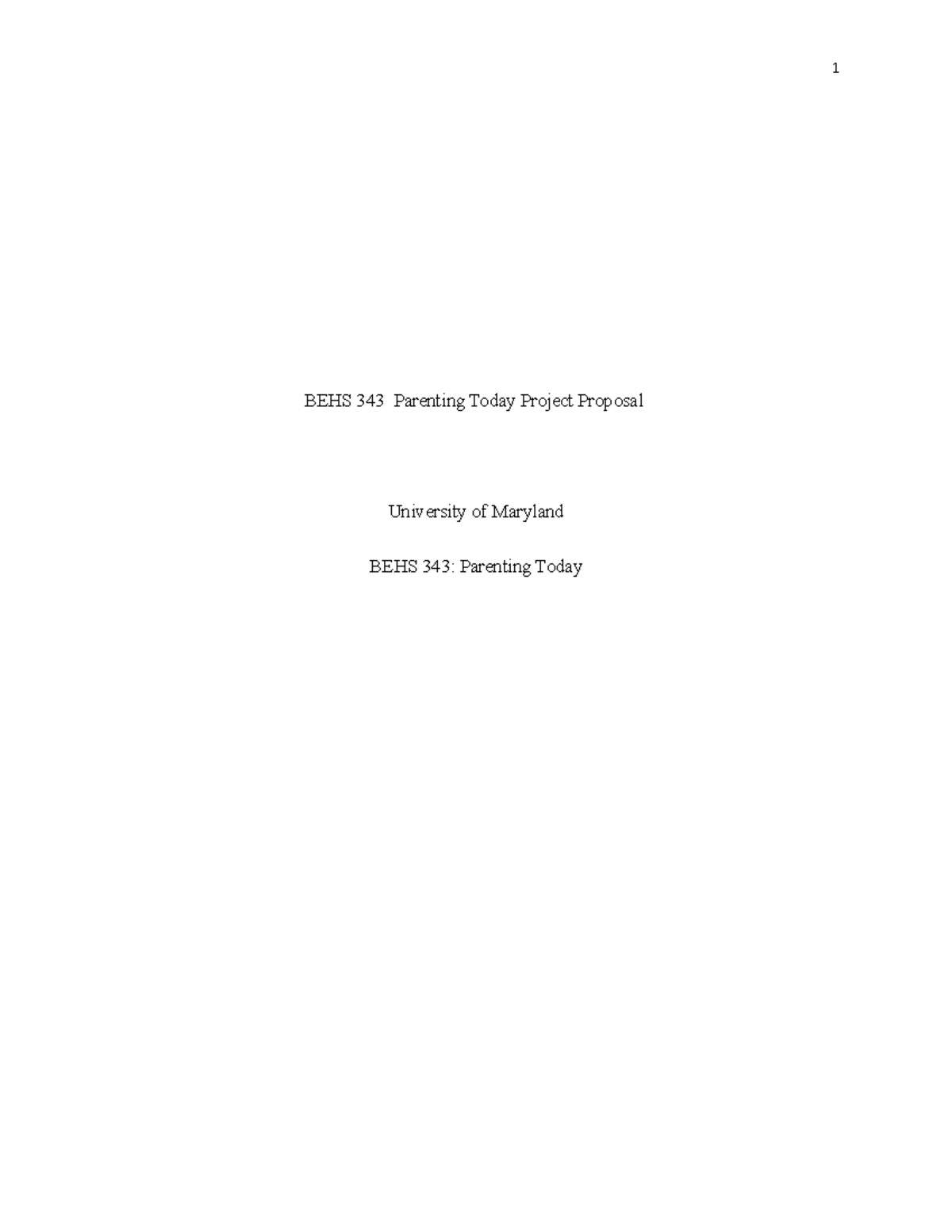 BEHS 343 Applied FInal Project Part 2 Annotated Bibliography - BEHS 343 ...