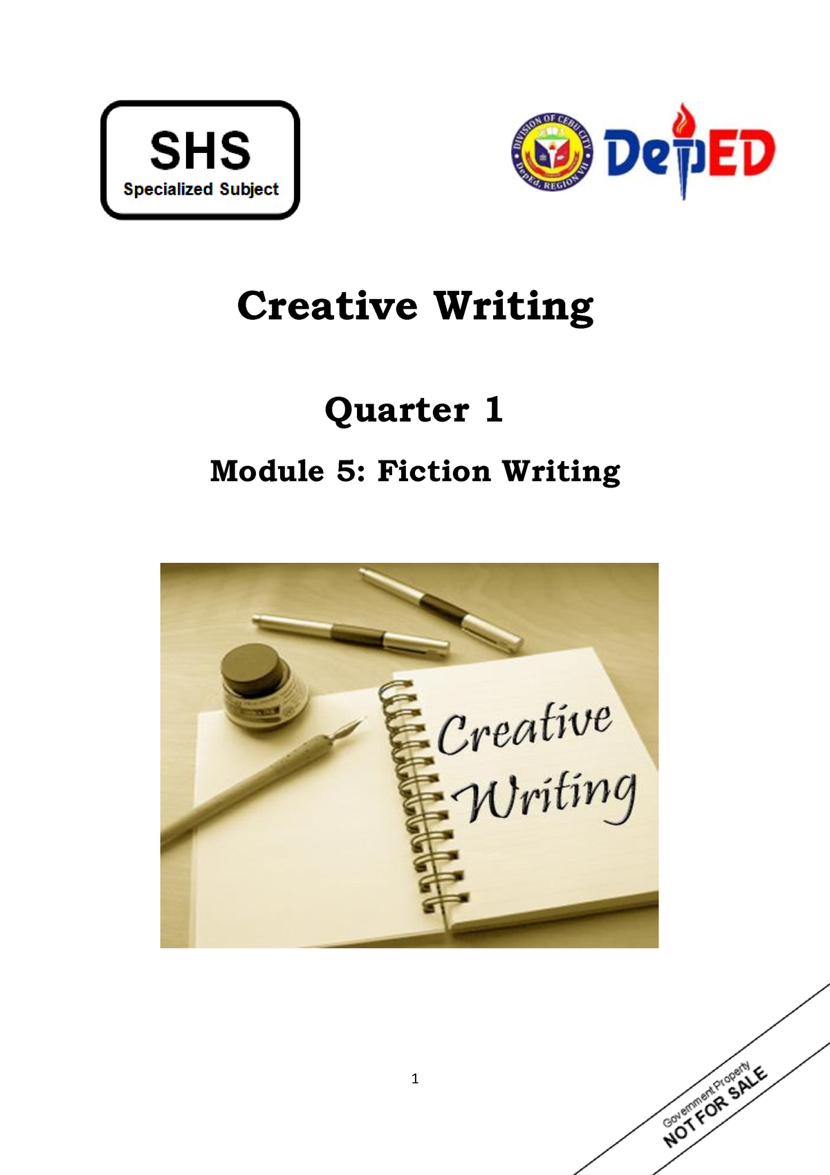 creative writing unit 5 quizlet