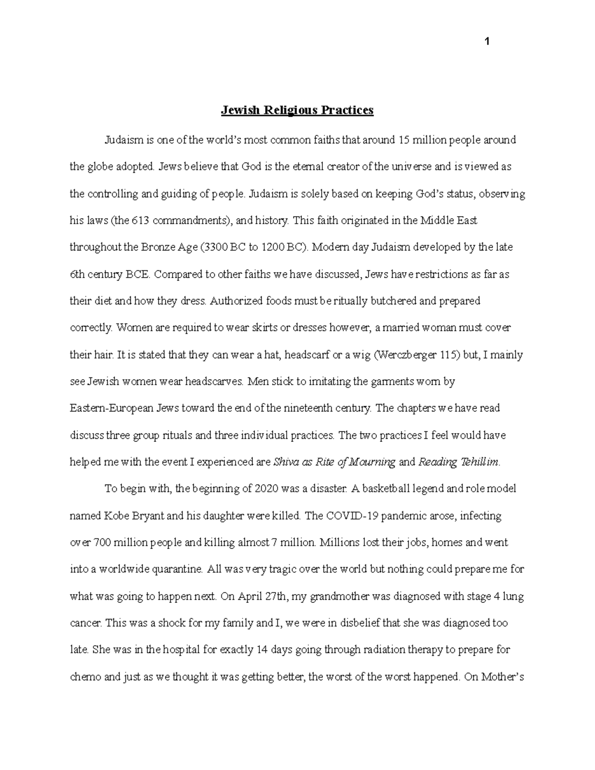 Jewish religious practices jewish religious practices judaism is one