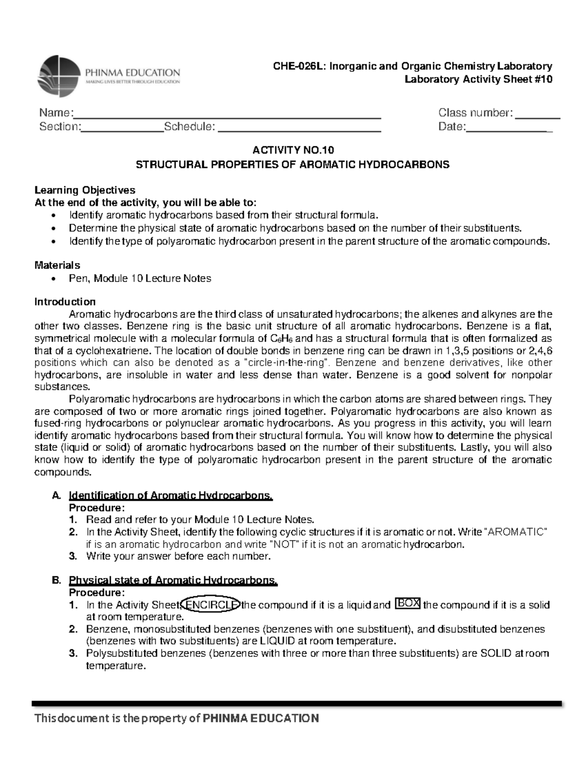 LAS 10 Group 4-converted - Laboratory Activity Sheet Name: Section ...