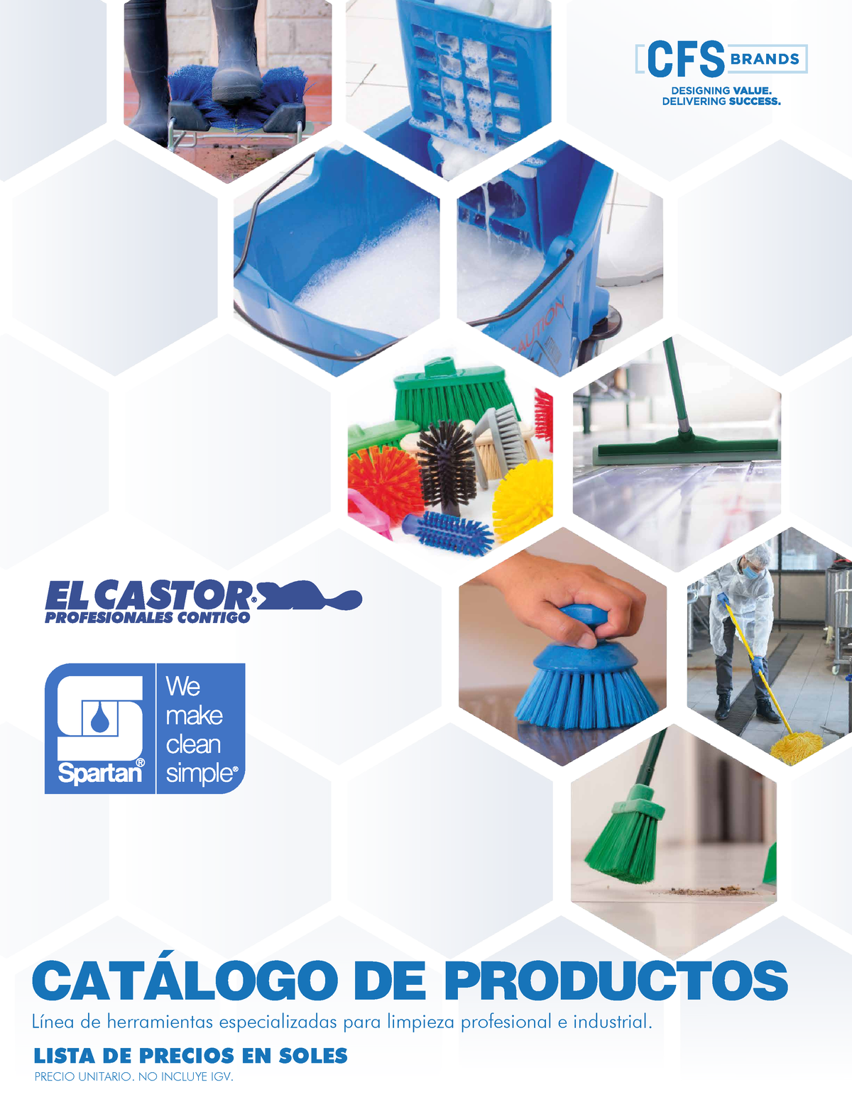 Catalogo EL Castor Spartan Chemical PERÚ Línea de herramientas