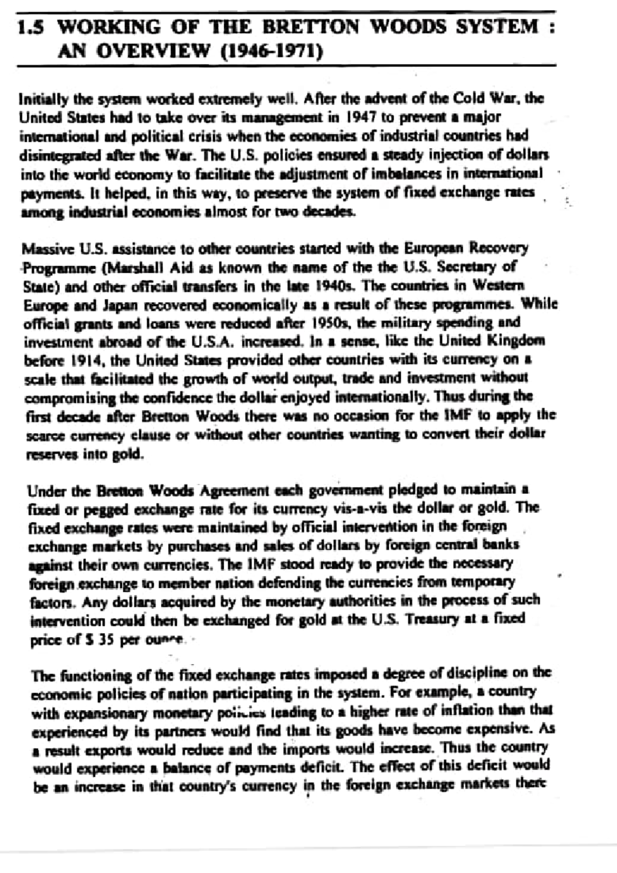 Adobe Scan 03-May-2024 - 15 WORKING OF THE BRETTON WOODS SYSTEM AN ...
