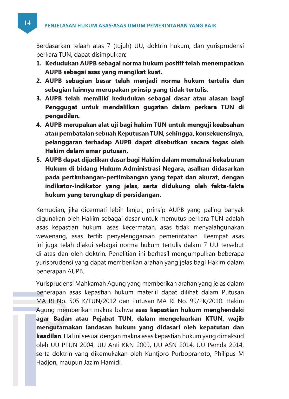 Penjelasan Hukum ASAS ASAS UMUM Pemerintahan YANG BAIK 5 - 14 ...