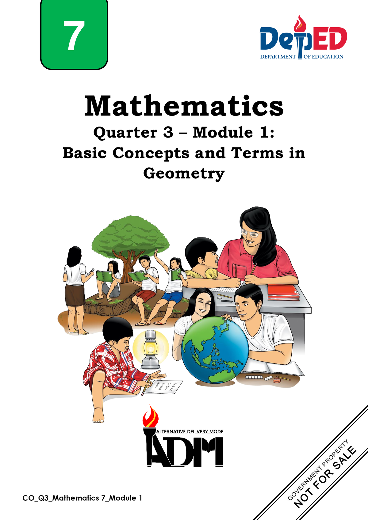 MATH7-Q3- Module 1 - MATH 3 - Mathematics Quarter 3 – Module 1: Basic ...