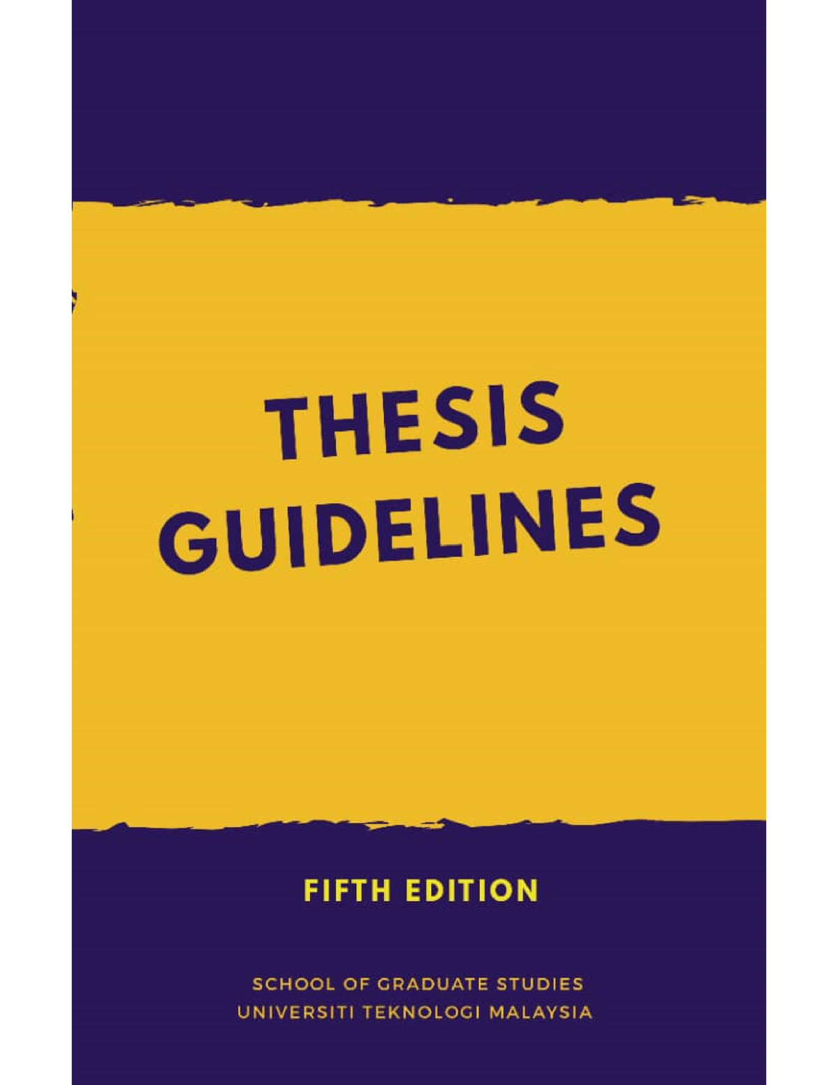 utm thesis manual