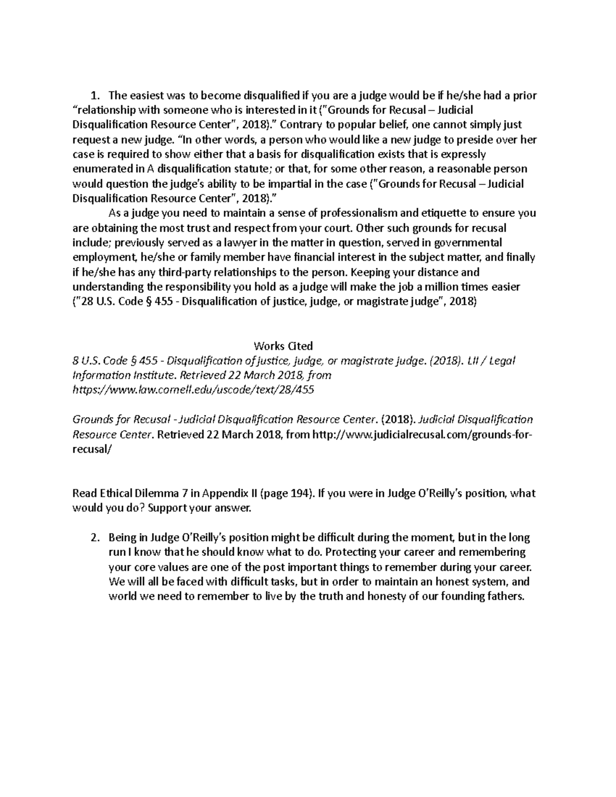 Chapter 8 - Lecture Notes 8 - The Easiest Was To Become Disqualified If ...