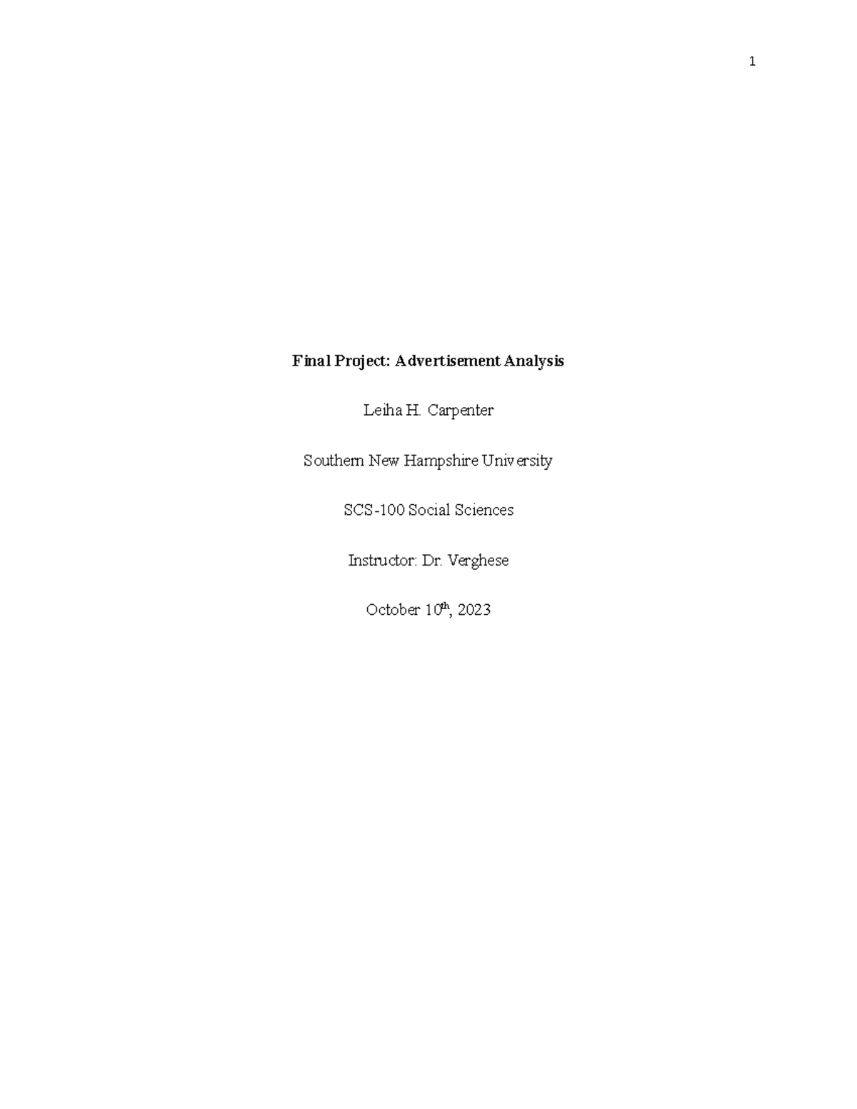 Final+Project+1 - The final project SCS100 got an A - Final Project ...