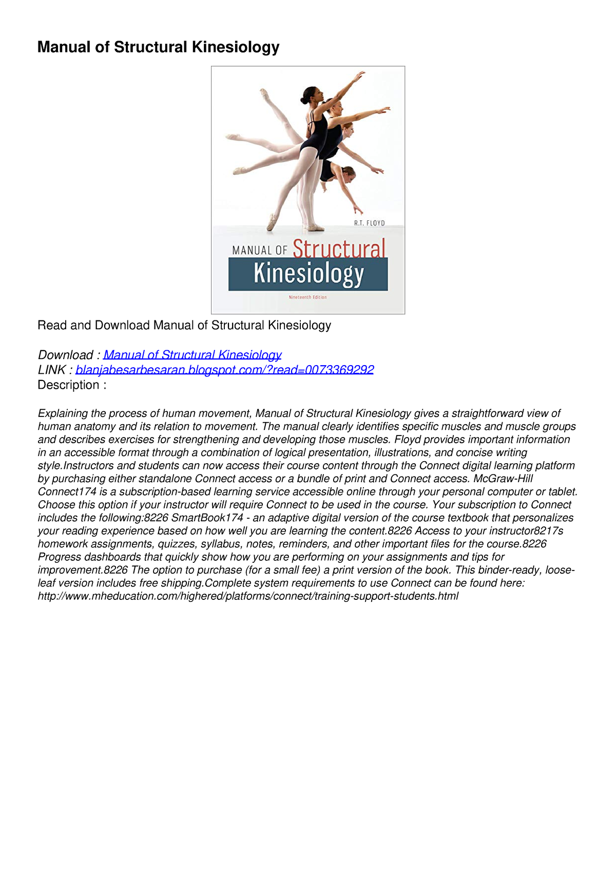 Pdf Kindle Download Manual Of Structural Kinesiology Android Manual Of Structural Kinesiology 4056