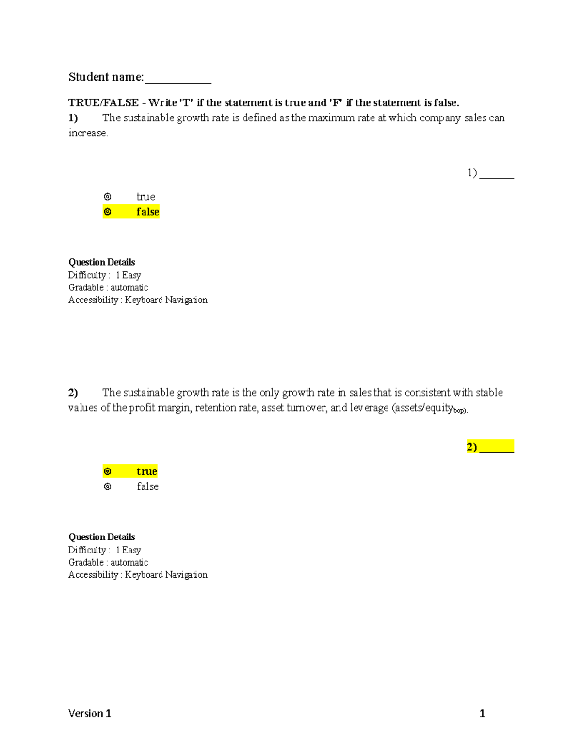 chapter-04-test-version-1-student-name-true-false-write