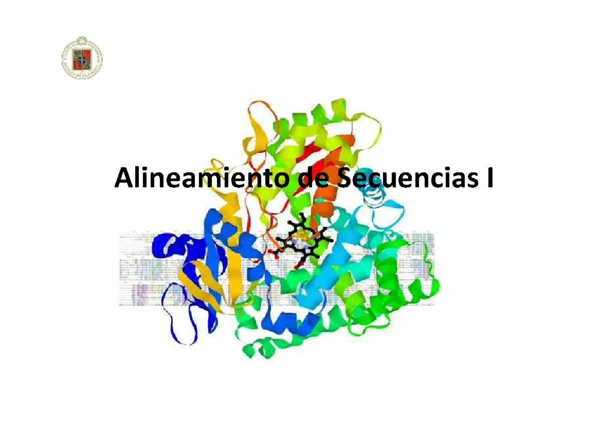 7. Alineamiento De Secuencias I - Alineamiento De Secuencias I ¿Qué Es ...