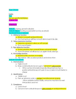 MGMT 372 Exam 2 Study Guide - Exam II Review Sheet* Multiple Choice: 30 ...