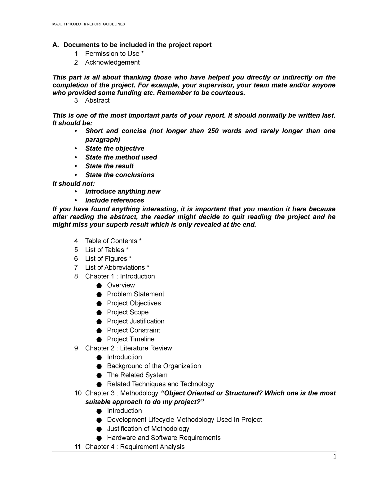 MP2 Report Guidelines(updated) - A. Documents to be included in the ...