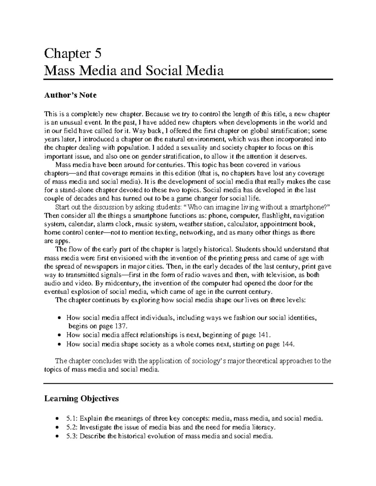 chapter 5 research about social media