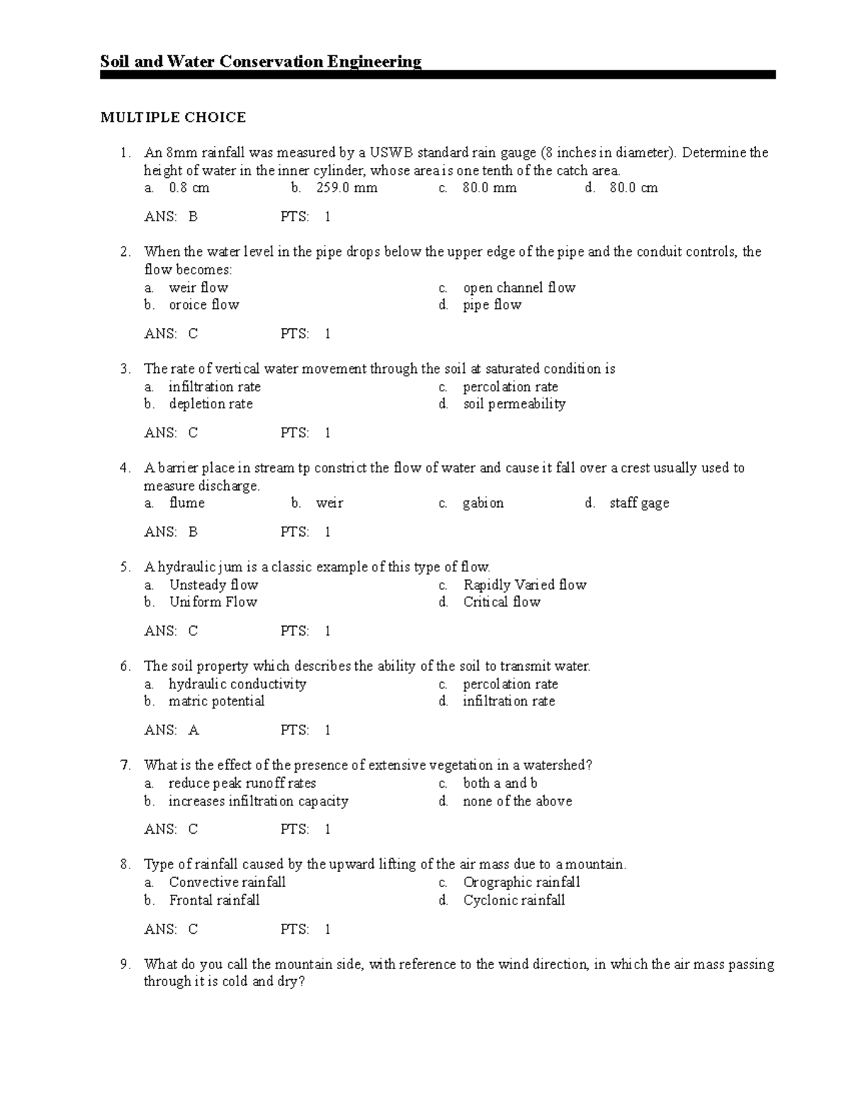 517383546-soil-wat - Soil Wat - Soil And Water Conservation Engineering 