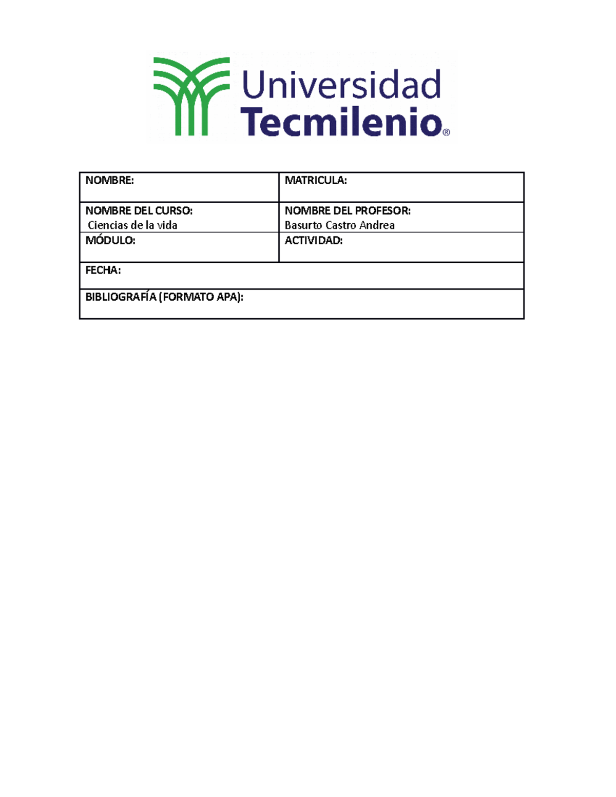 Plantilla evidencia 3 opcion 1 - NOMBRE: MATRICULA: NOMBRE DEL CURSO ...