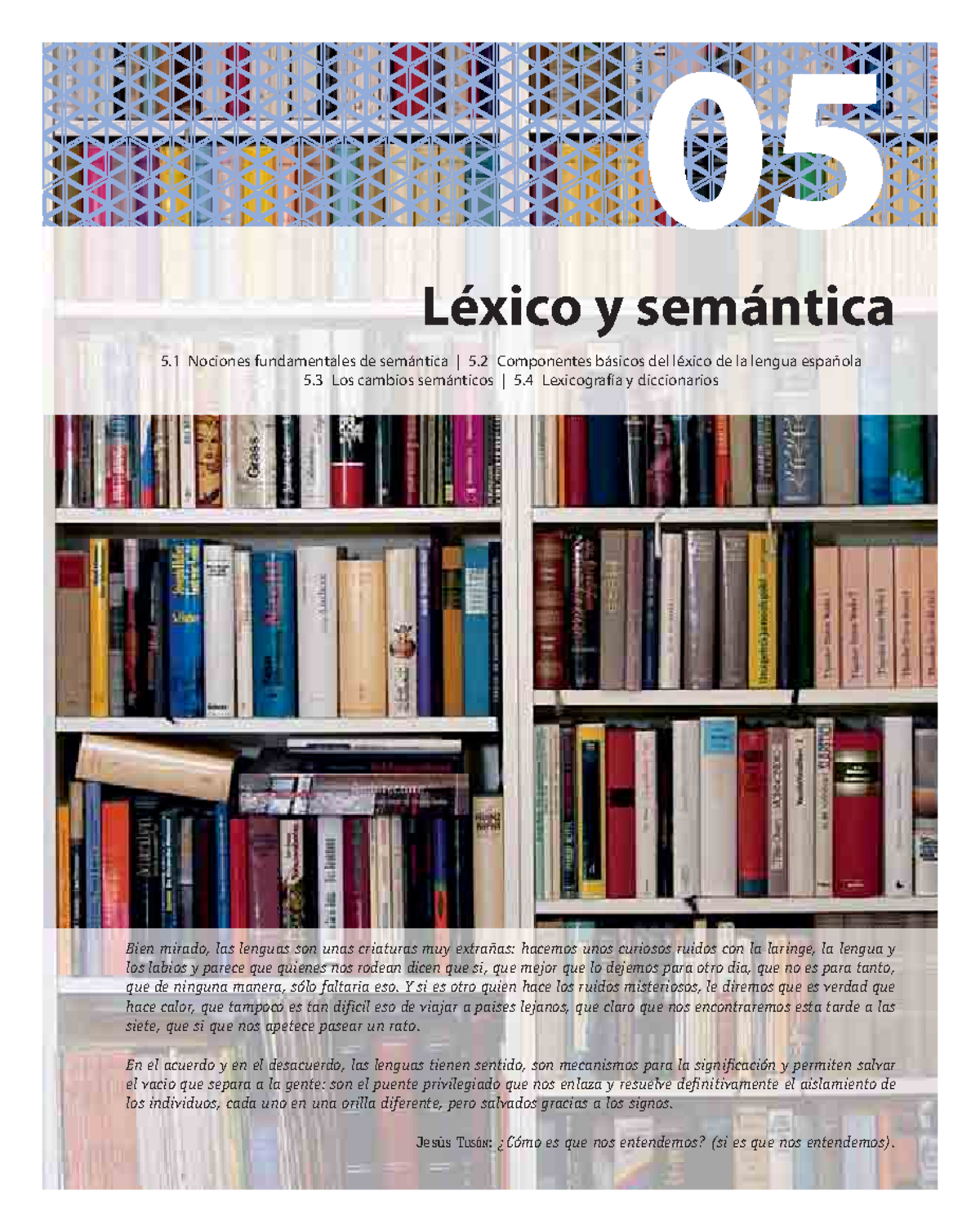 Nociones fundamentales de Lexico y Semántica Let.329 Unidad 2 - 0505 ...