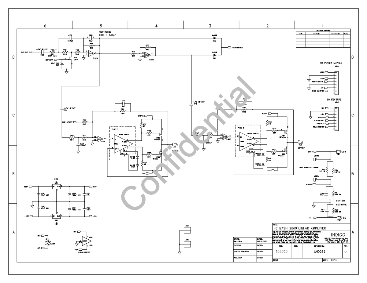 PSW505 Amp Schematic - Asdc - TME 3113 - Studocu