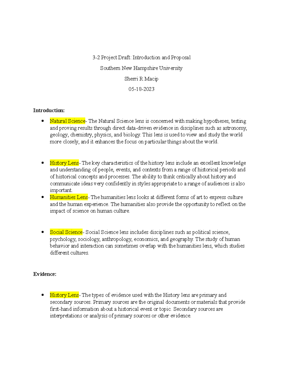 3-2 Project Draft-intro and proposal - 3-2 Project Draft: Introduction ...