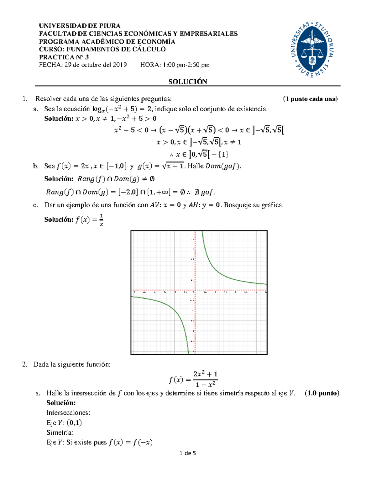 PRÁCTICA 3 - SOLUCIÓN - Warning: TT: Undefined Function: 32 FACULTAD DE ...