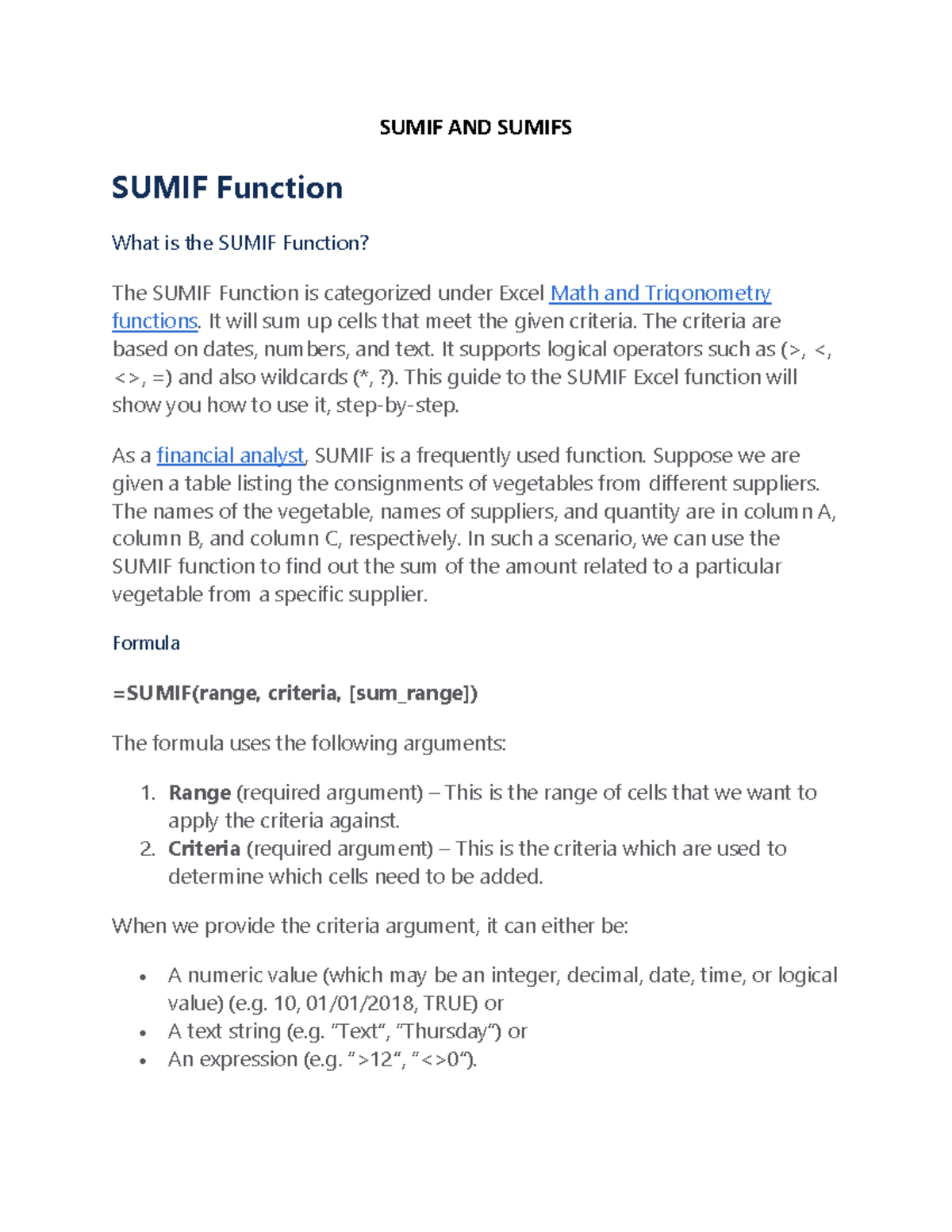 sumif-and-sumifs-sumif-and-sumifs-sumif-function-what-is-the-sumif