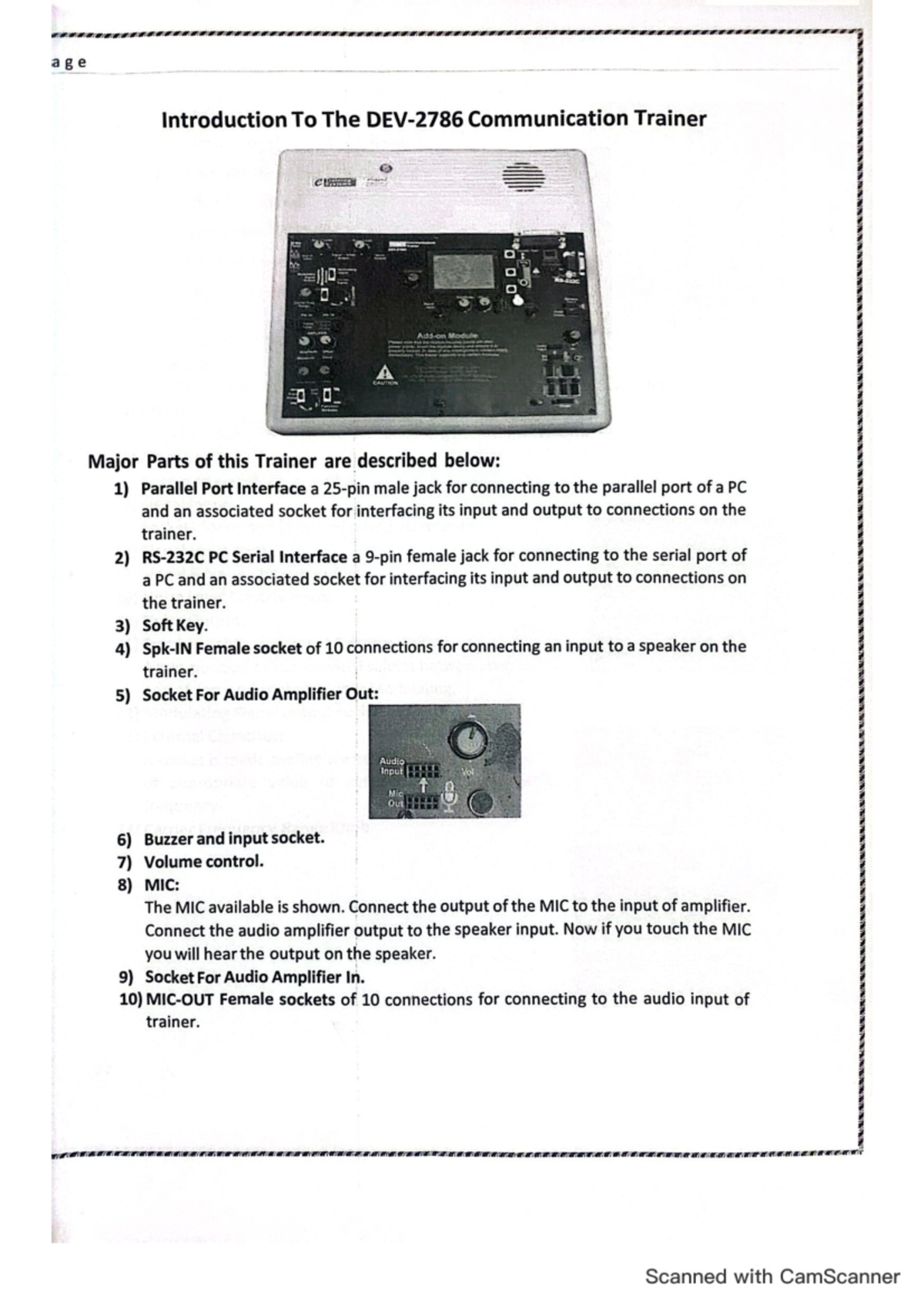 Solution of emt - g Introduction To The Communication Trainer e D Major ...