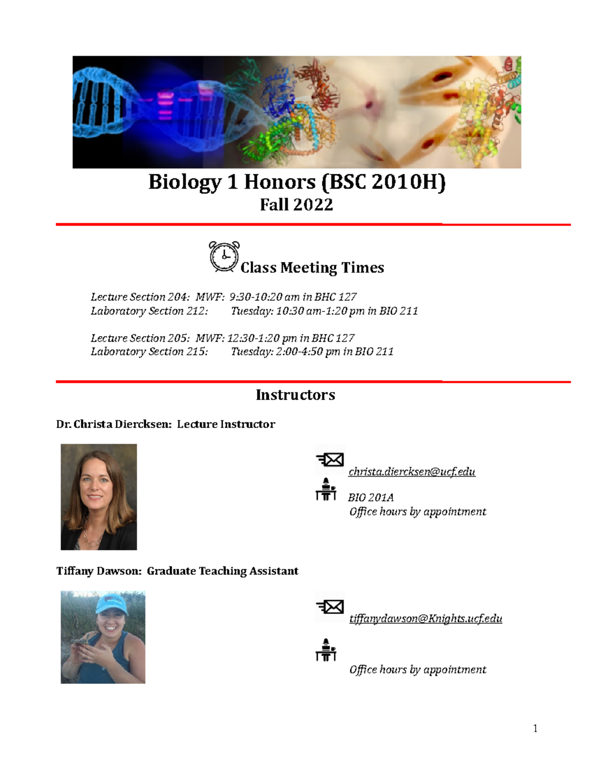 Syllabus - BSC 2010C - UCF - Studocu