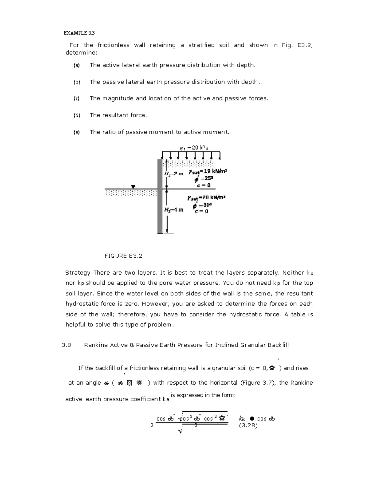 Advance foundation engineering section - EXAMPLE 3. For the ...