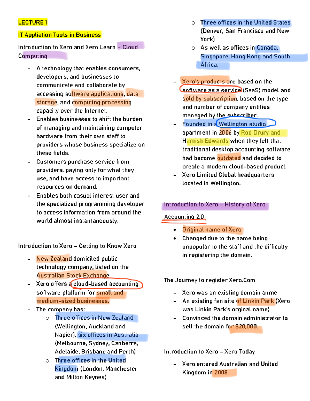 Xit a pp Intro-Sec1-5 - notes for citapp - LECTURE 1 IT Appliation ...