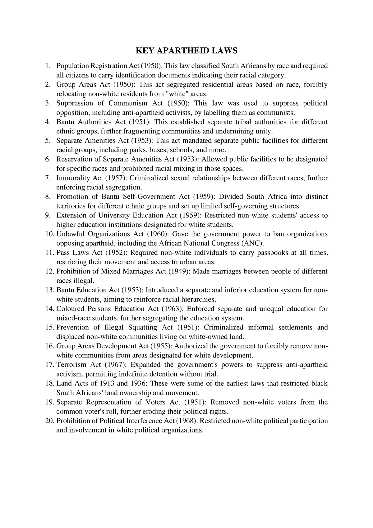 essay of population registration act