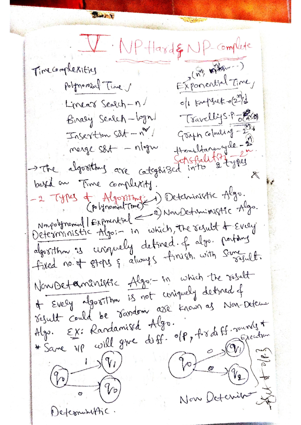 DAA Unit 5 Mam notes - Design and Analysis of Algorithms - Studocu