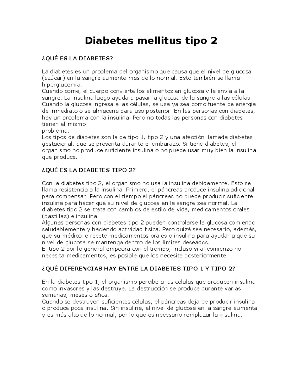hipoglucemia y diabetes es lo mismo pan de maíz
