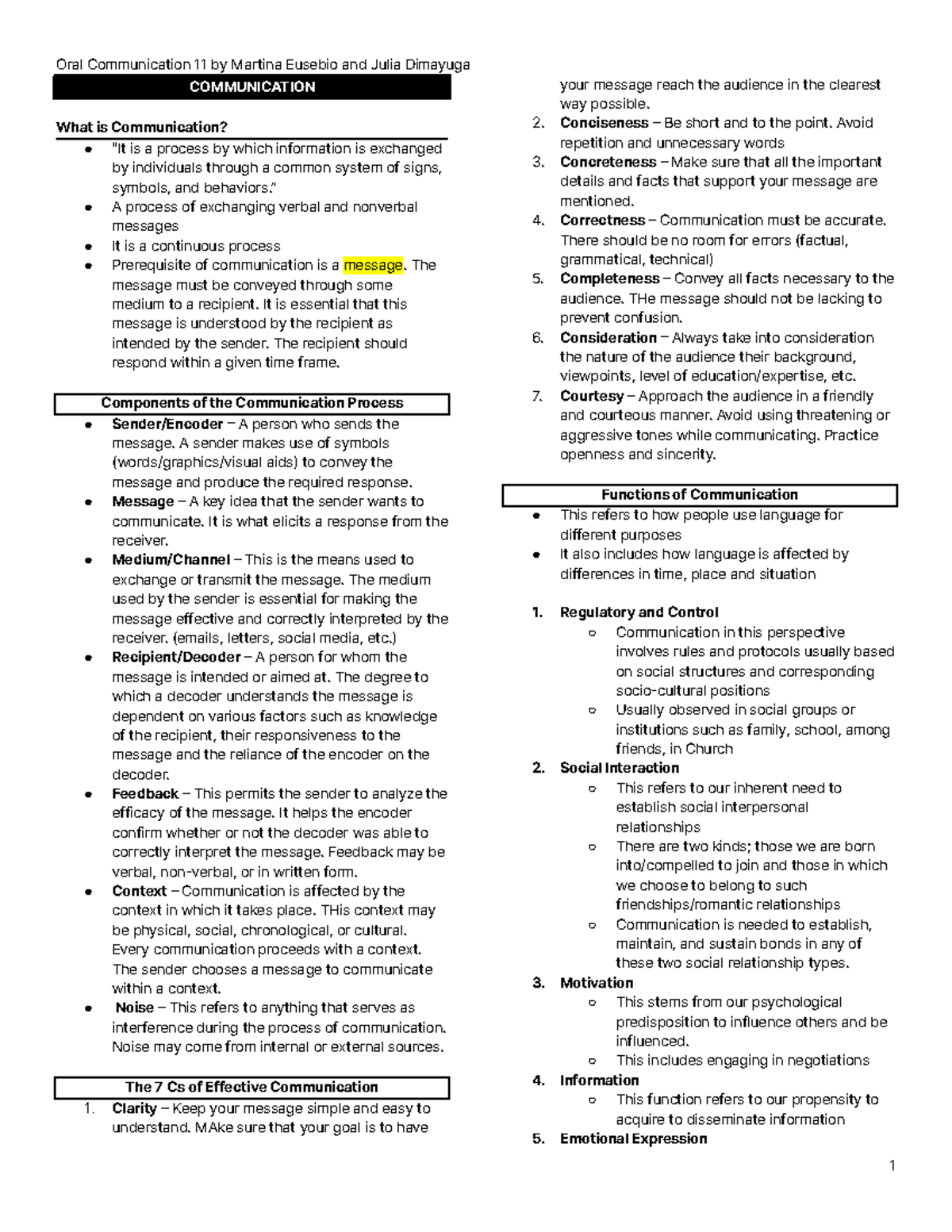 Oralcomm-11 - asda - Oral Communication 11 by Martina Eusebio and Julia ...