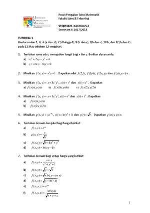 Homework for Sum and Difference Rules - Kalkulus II - Studocu