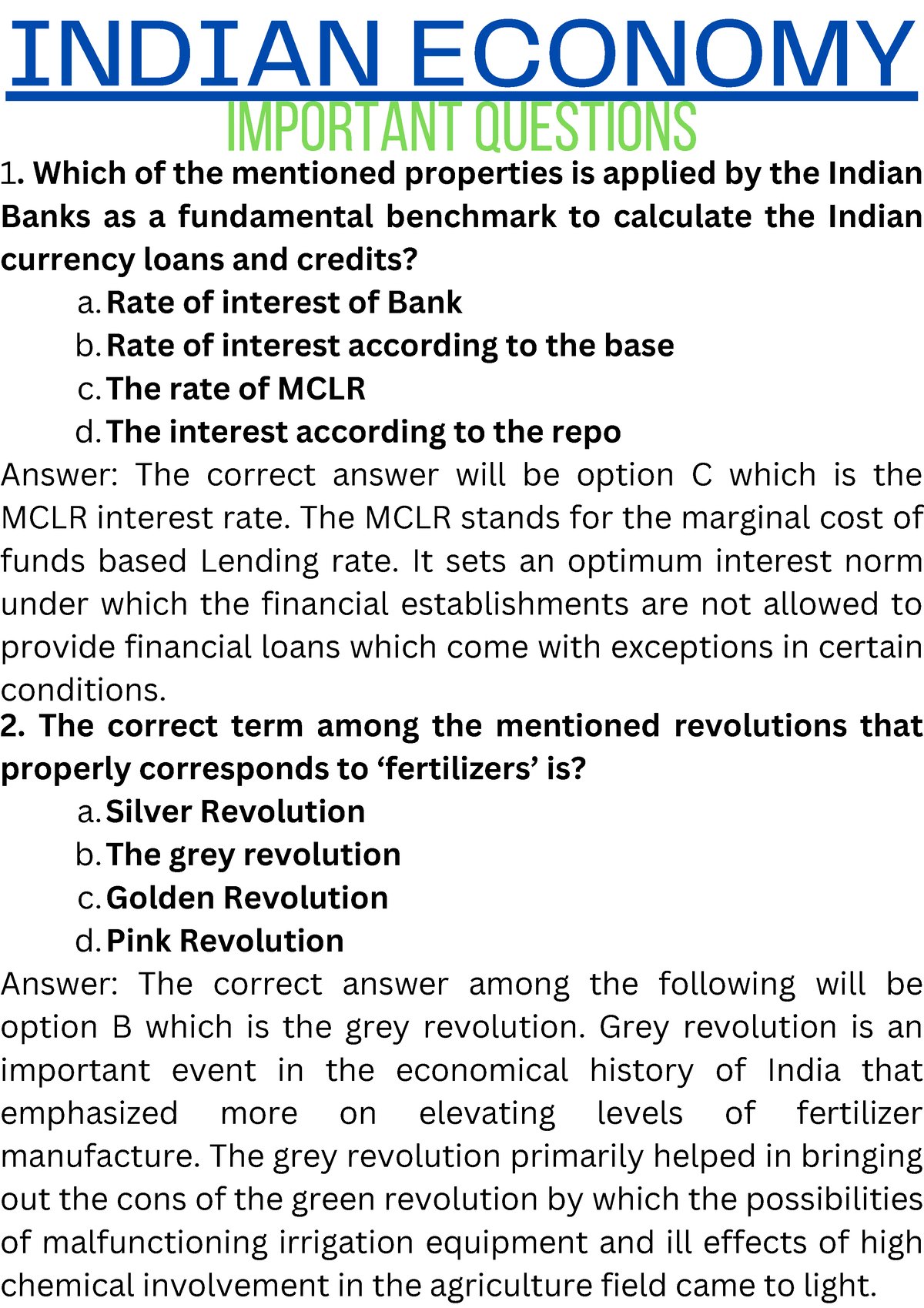 case study questions sectors of indian economy