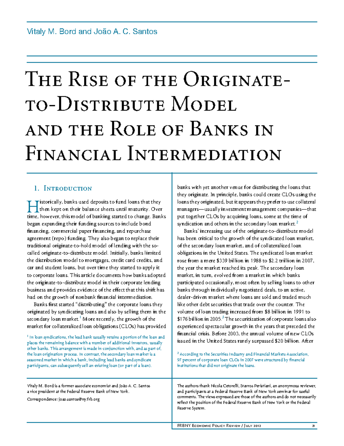 originate-to-distribute-model-introduction-istorically-banks-used