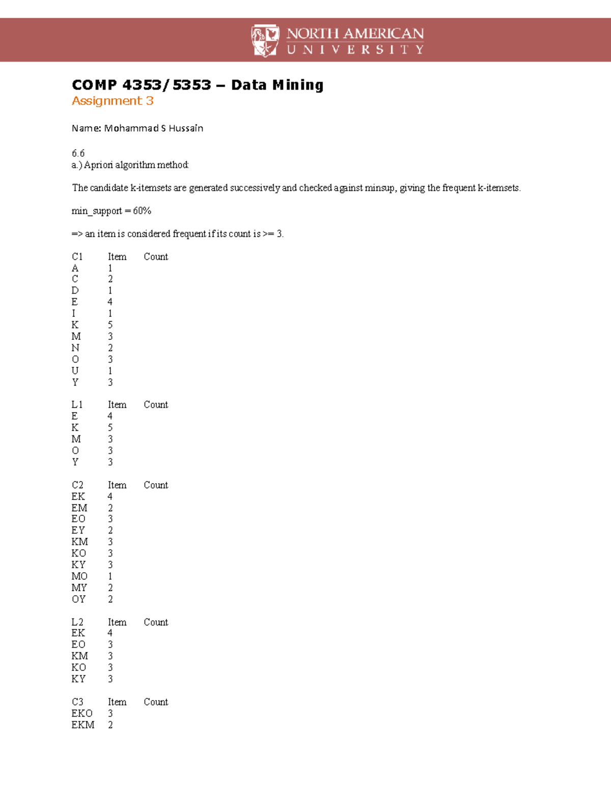 Assignment - 3 - ajlofbhdihfbiudsgfodnshklfbos fjsbfoildnspiufbdjd flj ...