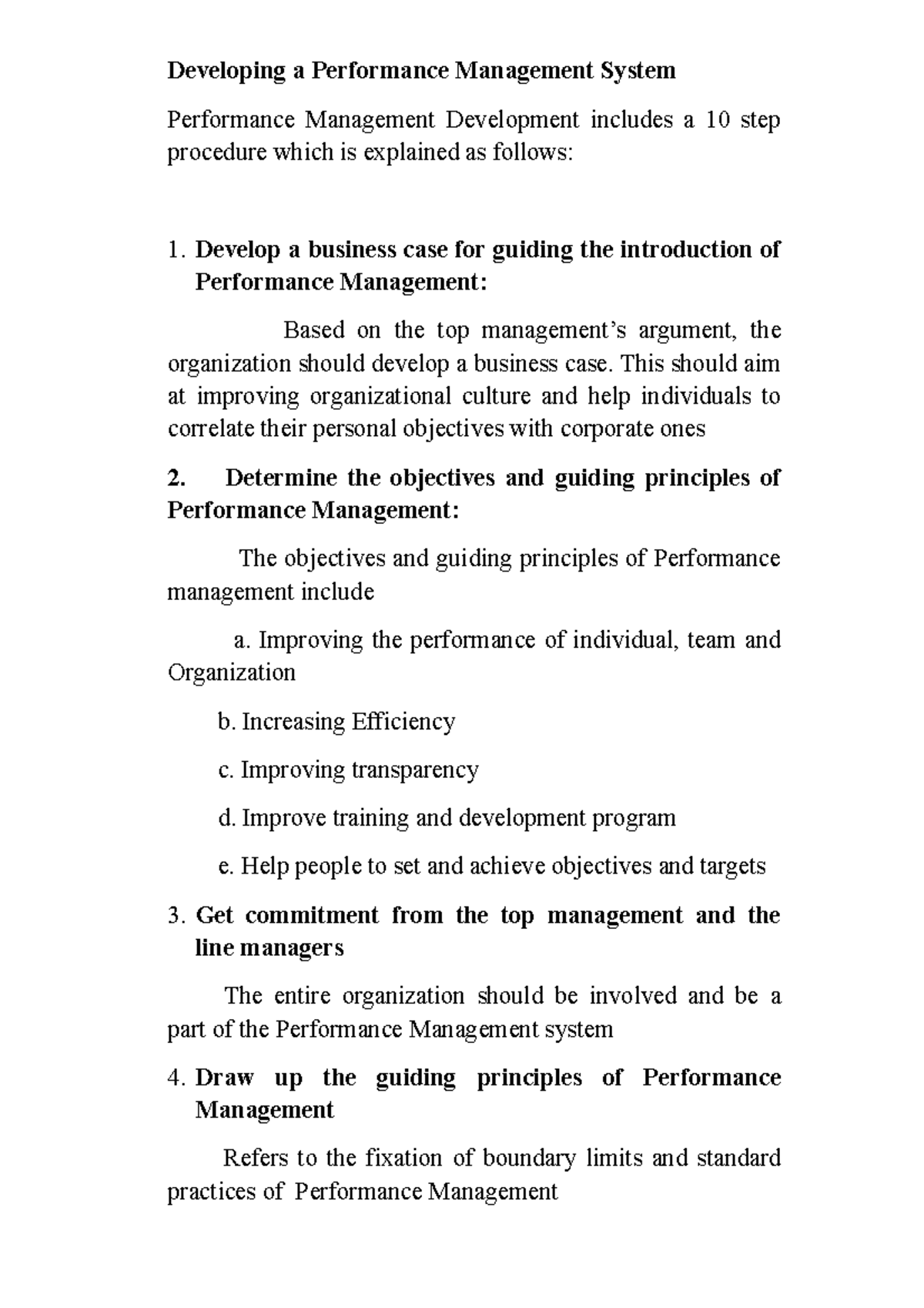 Developing A Performance Management System,laura Landrum - Developing A 