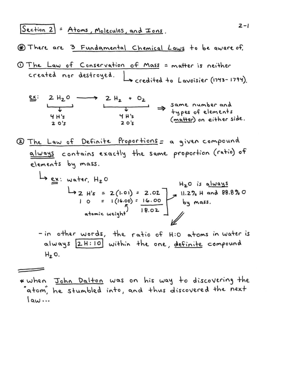 Law of conservation of mass - CHEM 121 - Studocu