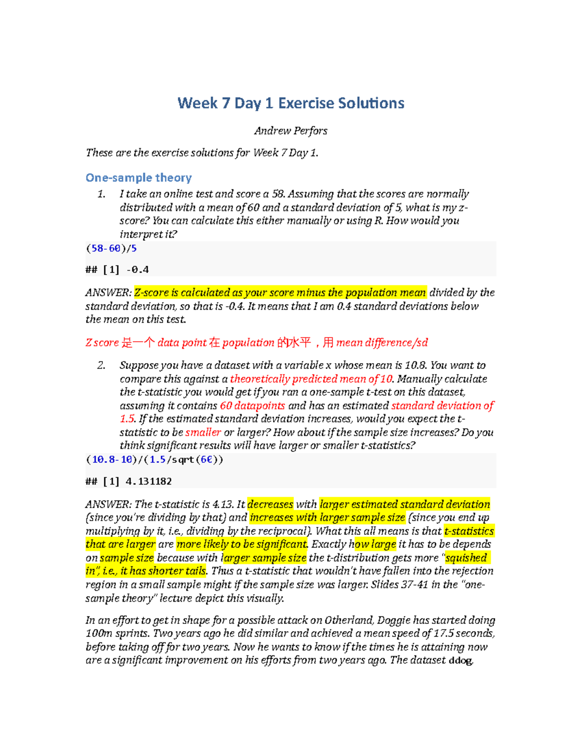 W7d1 t-test : effect size: significance - Week 7 Day 1 Exercise ...