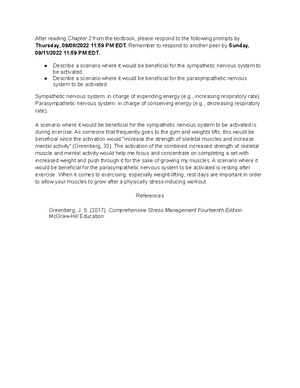 Db week 4 psy 180 - DISCUSSION BOARD FOR WEEK 4 - After reading Chapter ...