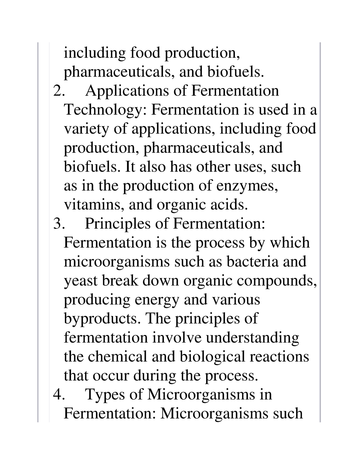 Fermentation Technology Laboratory 2 - Including Food Production ...